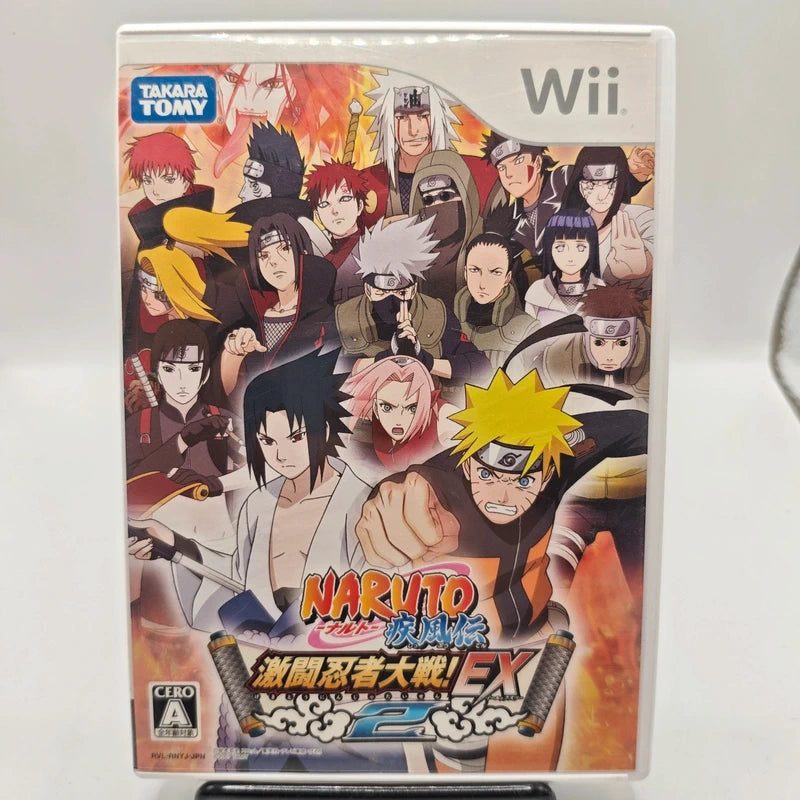 Nintendo Wii Naruto Shippuden: Gekitou Ninja Taisen EX 2 Japan
