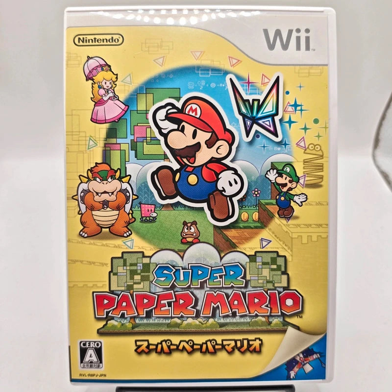 Nintendo Wii Super Paper Mario Wii Japan