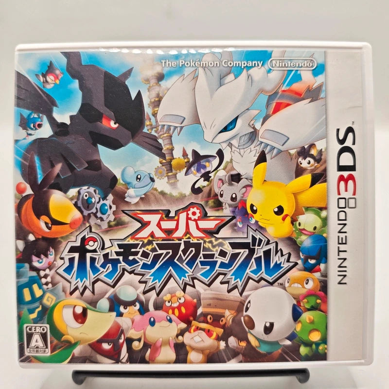 Nintendo 3DS Super Pokémon Rumble Scramble Japan