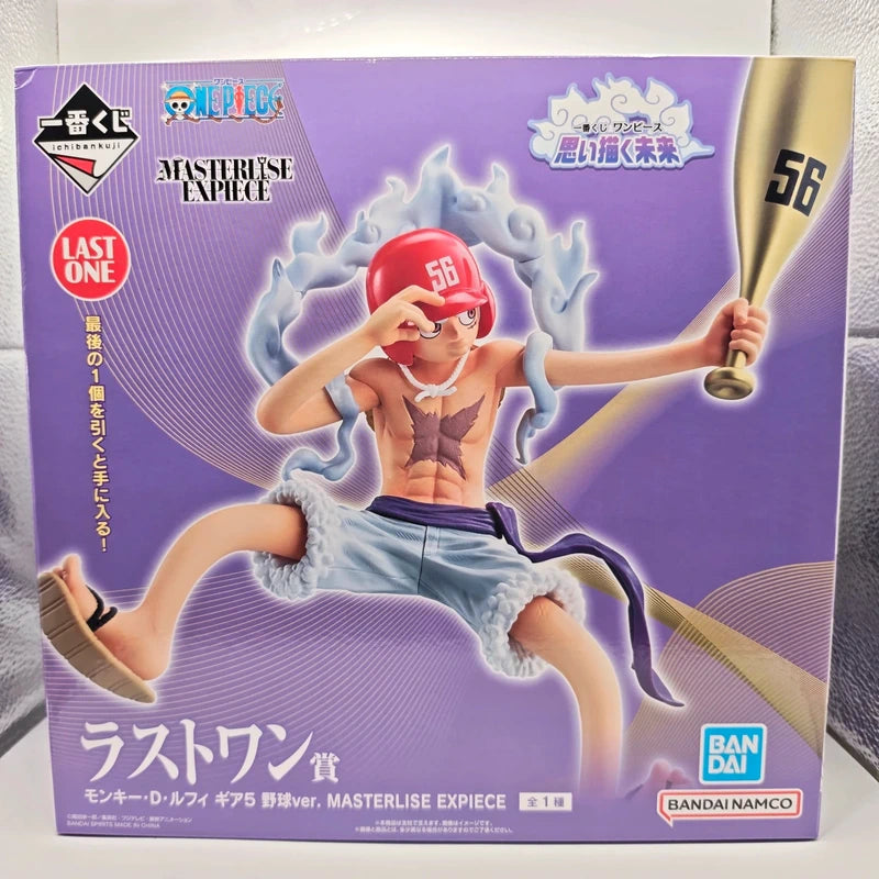 One Piece Monkey D. Luffy Gear 5 Baseball Ver. Last One Prize Masterlise Expiece Ichiban Kuji