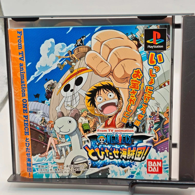 PlayStation 1 From TV Animation One Piece: Tobidase Kaizokudan! + Promo Japan
