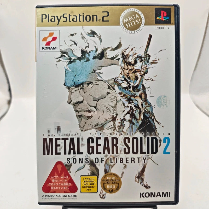 PlayStation 2 Metal Gear Solid 2 Sons of Liberty Mega Hits Japan
