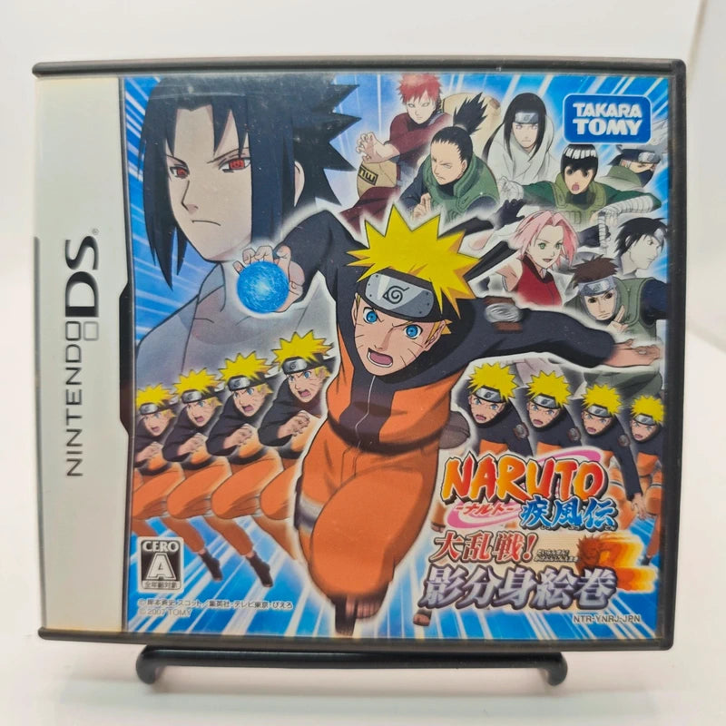 Nintendo DS Naruto Shippuden Dairansen Kage Bunshin Emaki 3 Japan