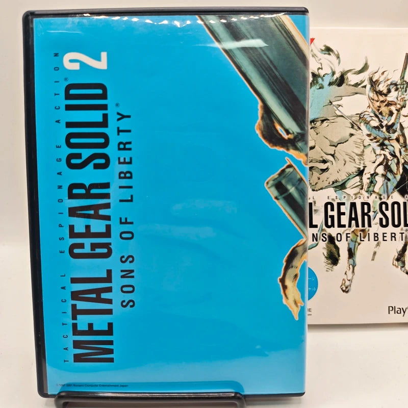 Metal Gear Solid 2 Sons Of Liberty Konami Limited Edition PlayStation 2 Doppia Copertina