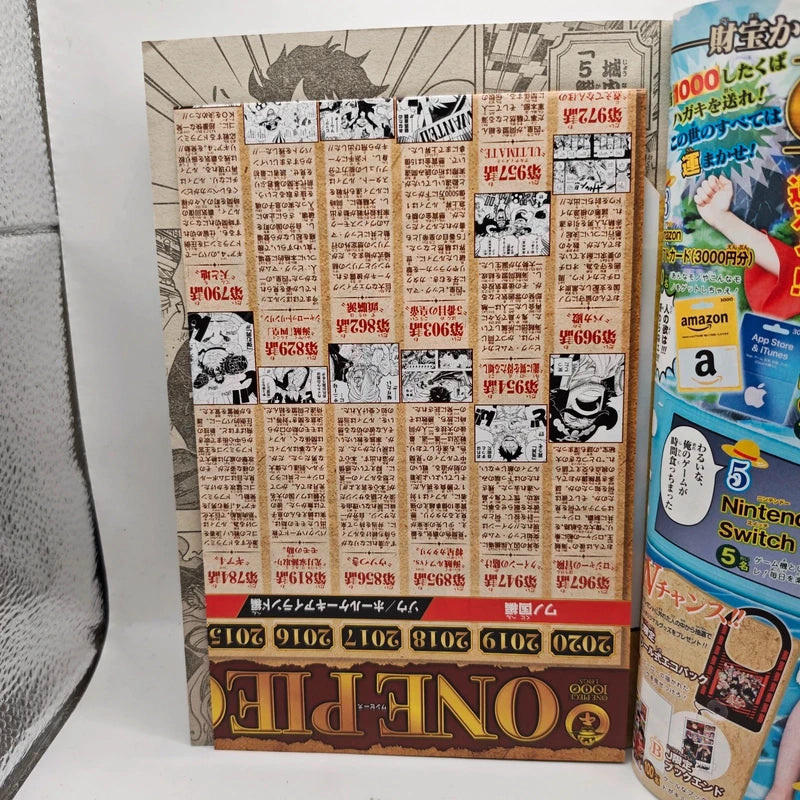 Weekly Shonen Jump 3-4 5-6 2021 One Piece 999 1000 Capitolo
