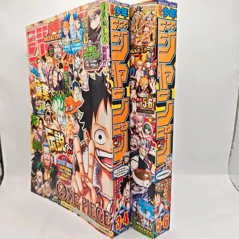 Weekly Shonen Jump 3-4 5-6 2021 One Piece 999 1000 Capitolo