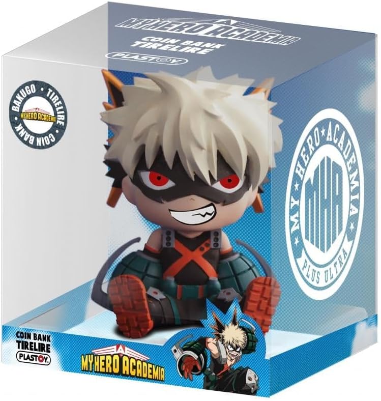 My Hero Academia Katsuki Bakugo Coin Bank Figure