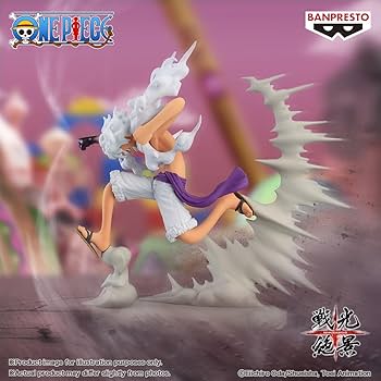 One Piece Senkouzekkei Monkey D. Luffy Gear 5 Figure