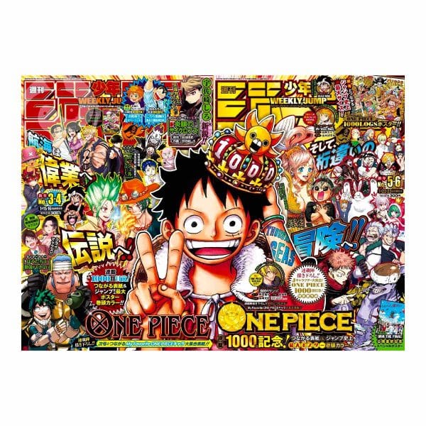 Weekly Shonen Jump 3-4 5-6 2021 One Piece 999 1000 Capitolo