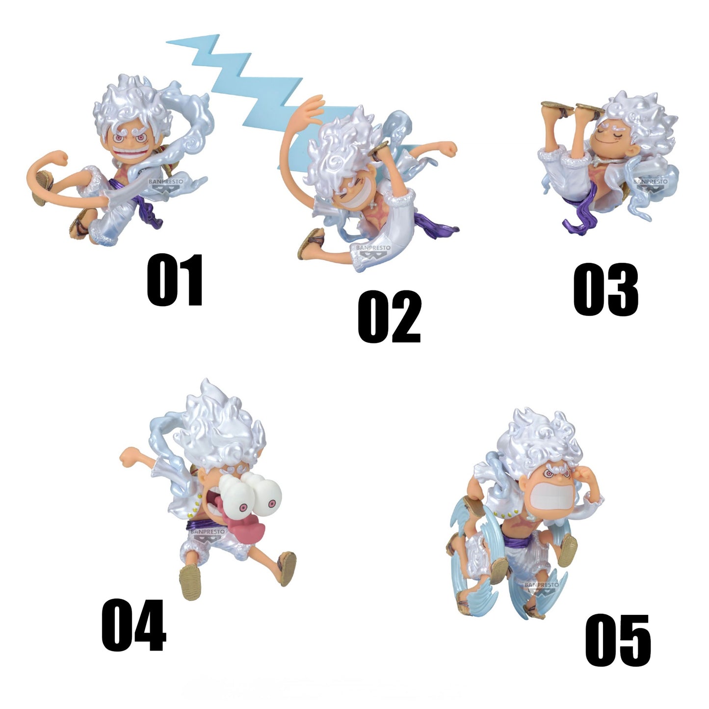 One Piece World Collectable Figure Monkey D. Luffy Gear 5