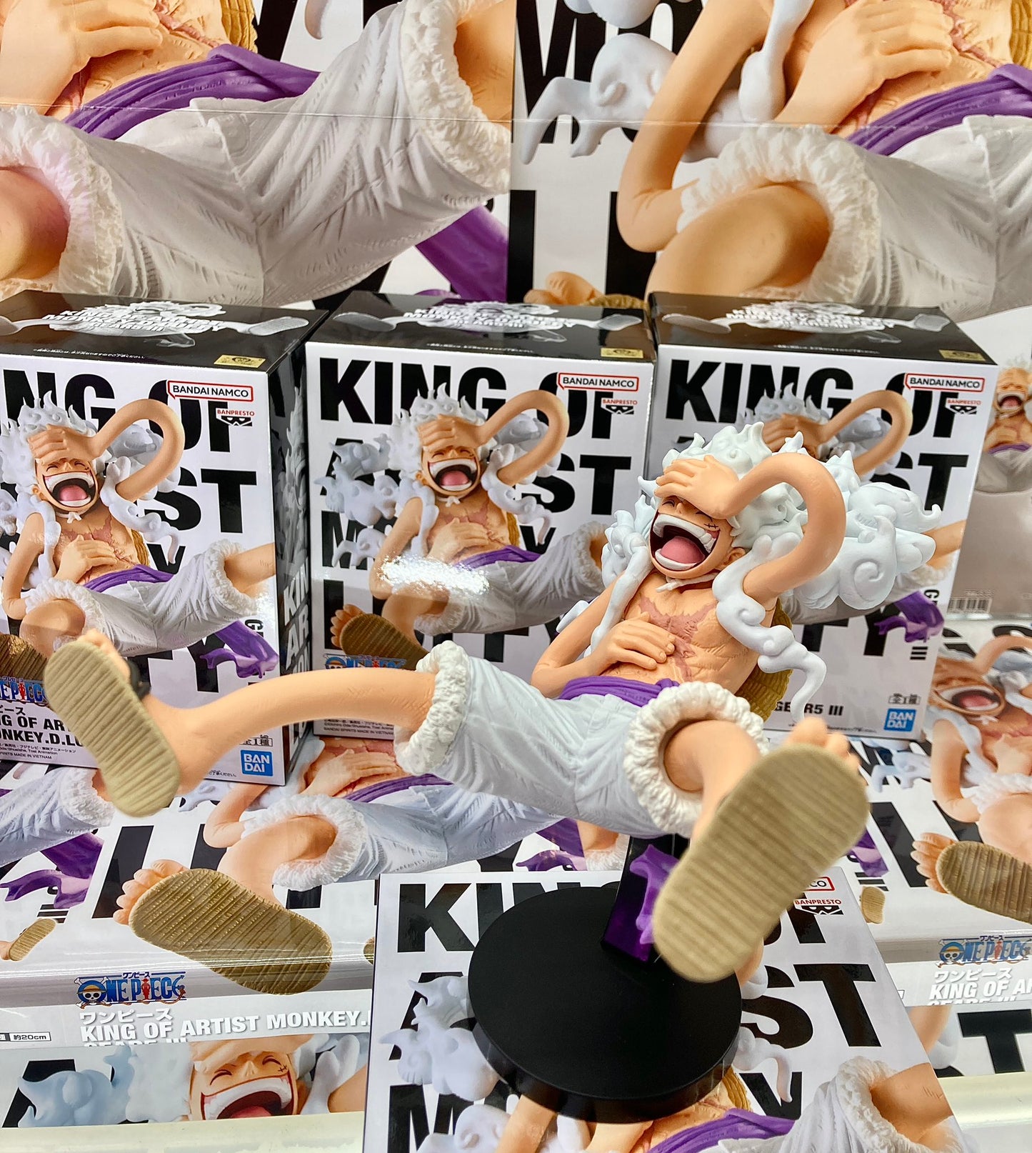One Piece Monkey D. Luffy Gear 5 King of Artist v.3 Figure