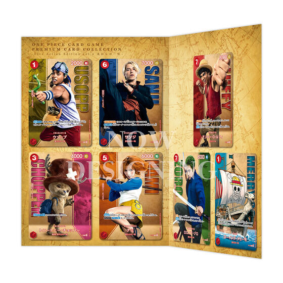 In Arrivo Premium Card Collection - Live Action Edition vol.2 Straw Hat Pirates