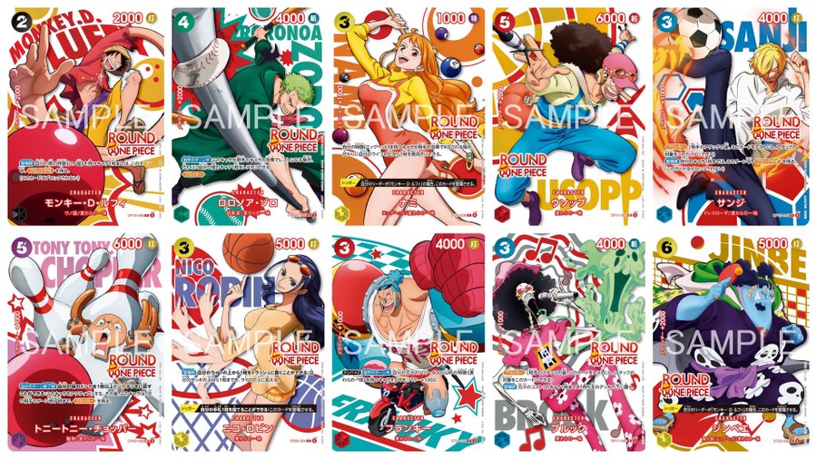 In Arrivo One Piece Card Game x ROUND 1 Promo Pack