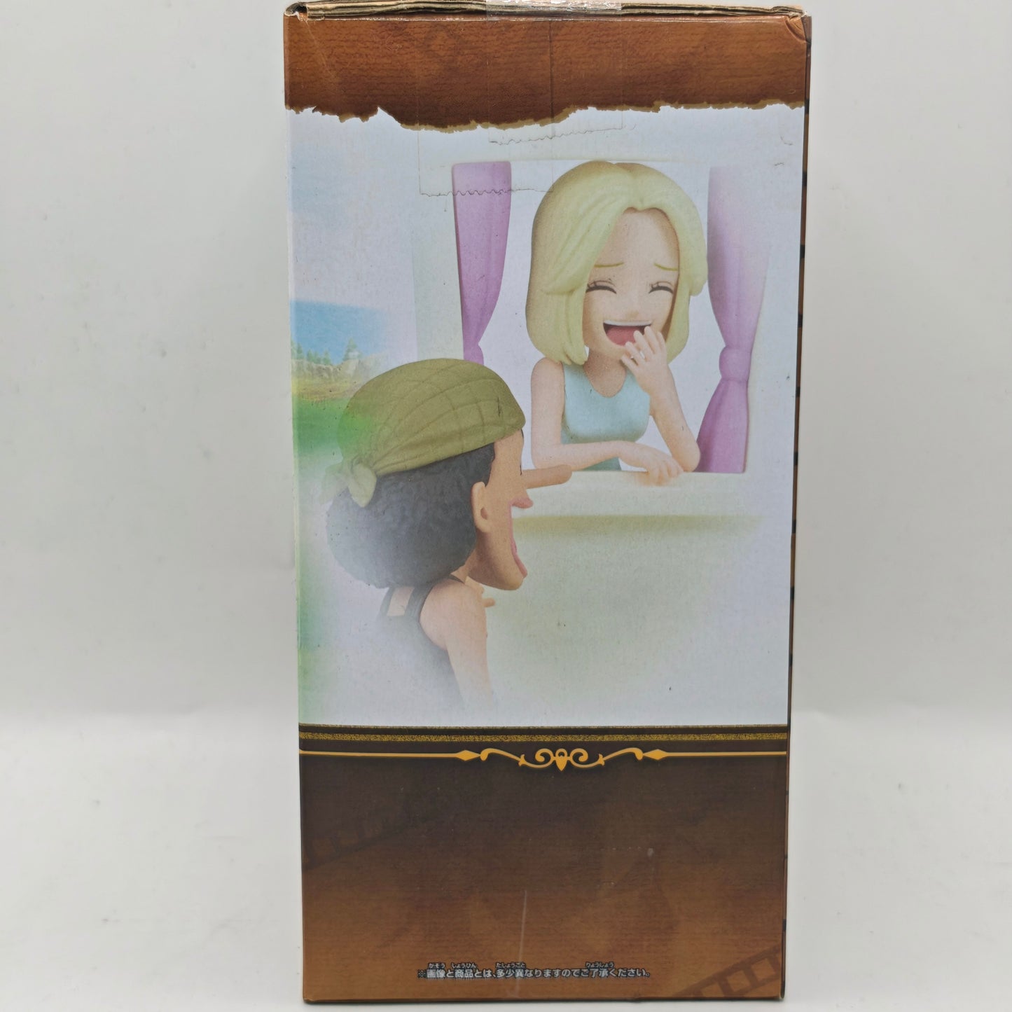 One Piece WCF Log Stories Usopp & Kaya Figure