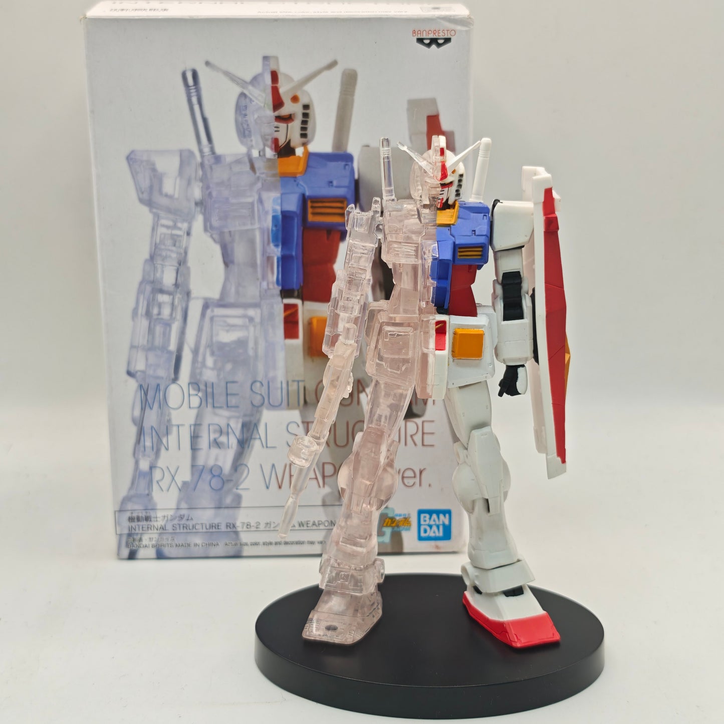 Mobile Suit Gundam INTERNAL STRUCTURE RX-78-2 Gundam WEAPON ver. Figure