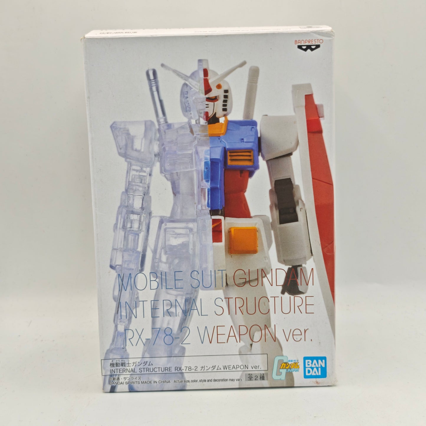 Mobile Suit Gundam INTERNAL STRUCTURE RX-78-2 Gundam WEAPON ver. Figure