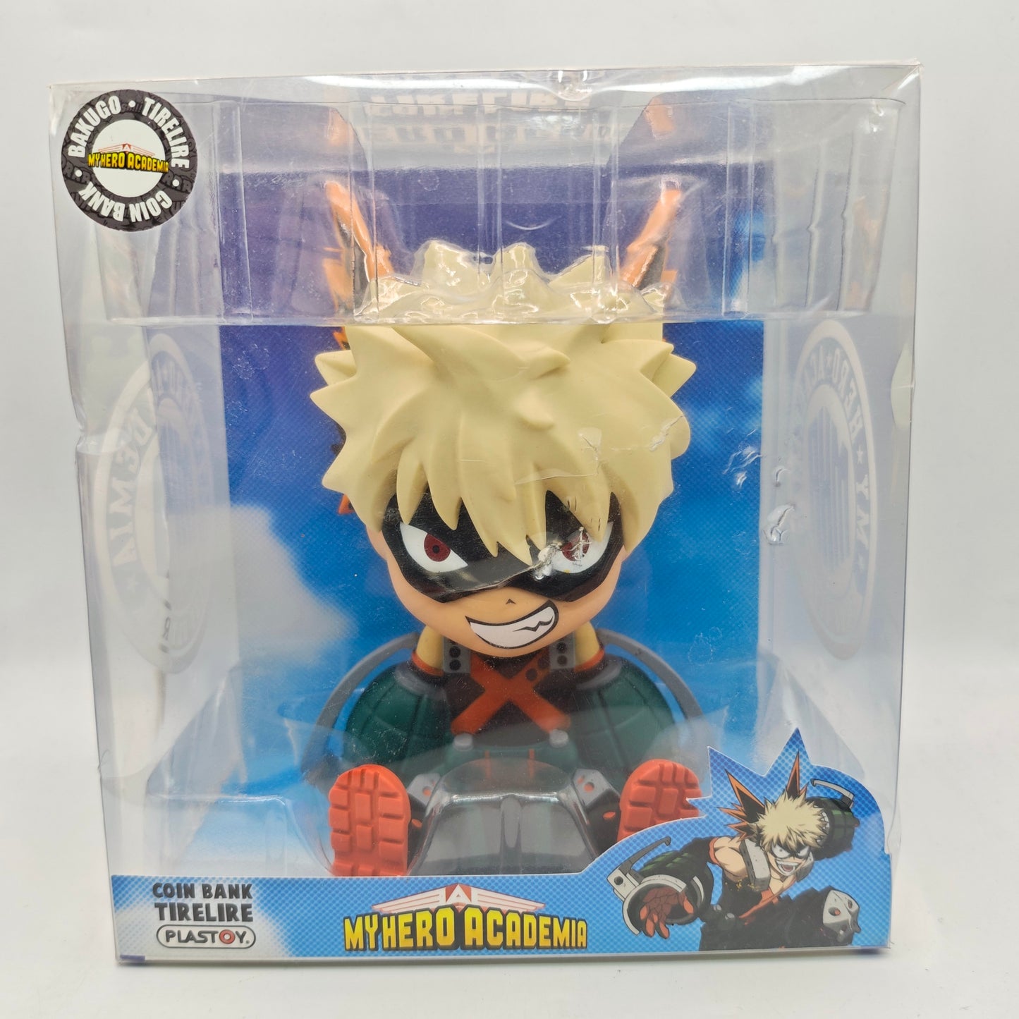 My Hero Academia Katsuki Bakugo Coin Bank Figure