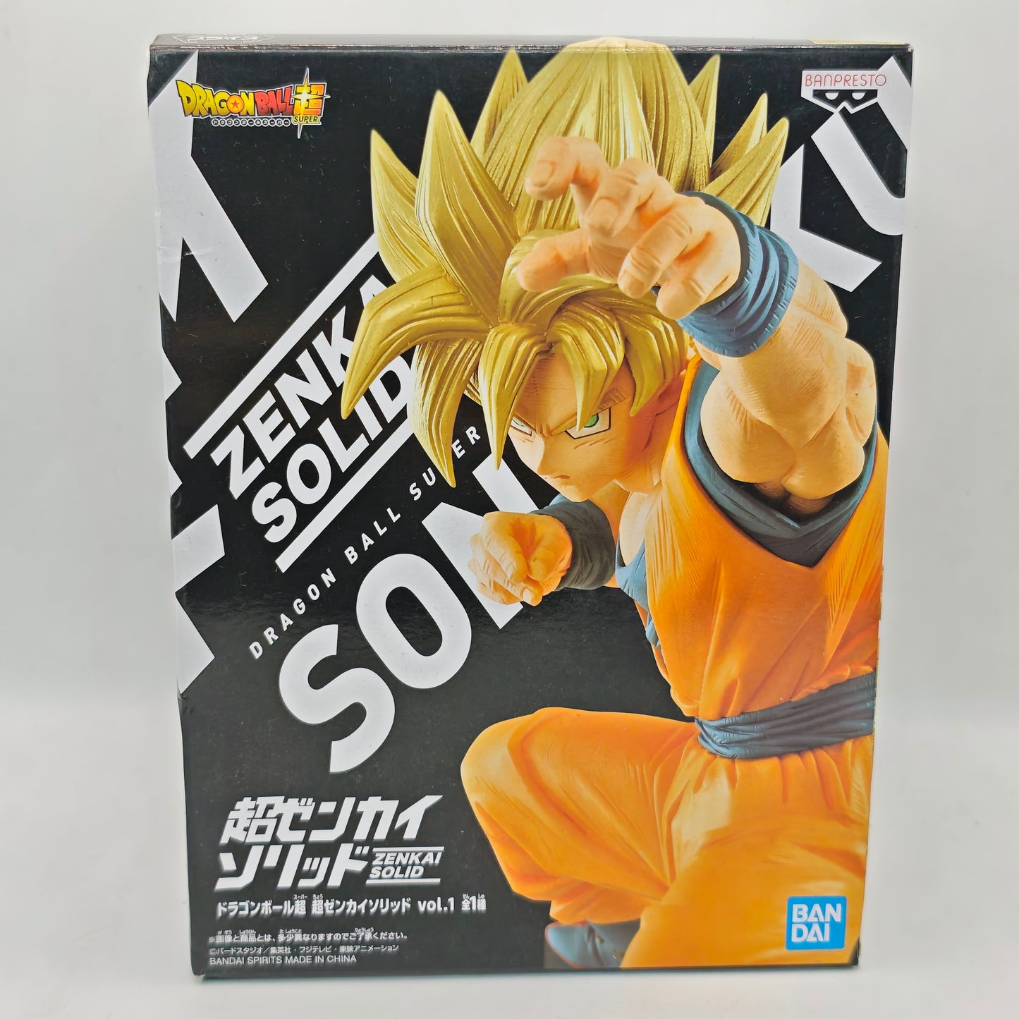 Dragon Ball Zenkai Solid vol.1: Super Saiyan Son Goku Figure