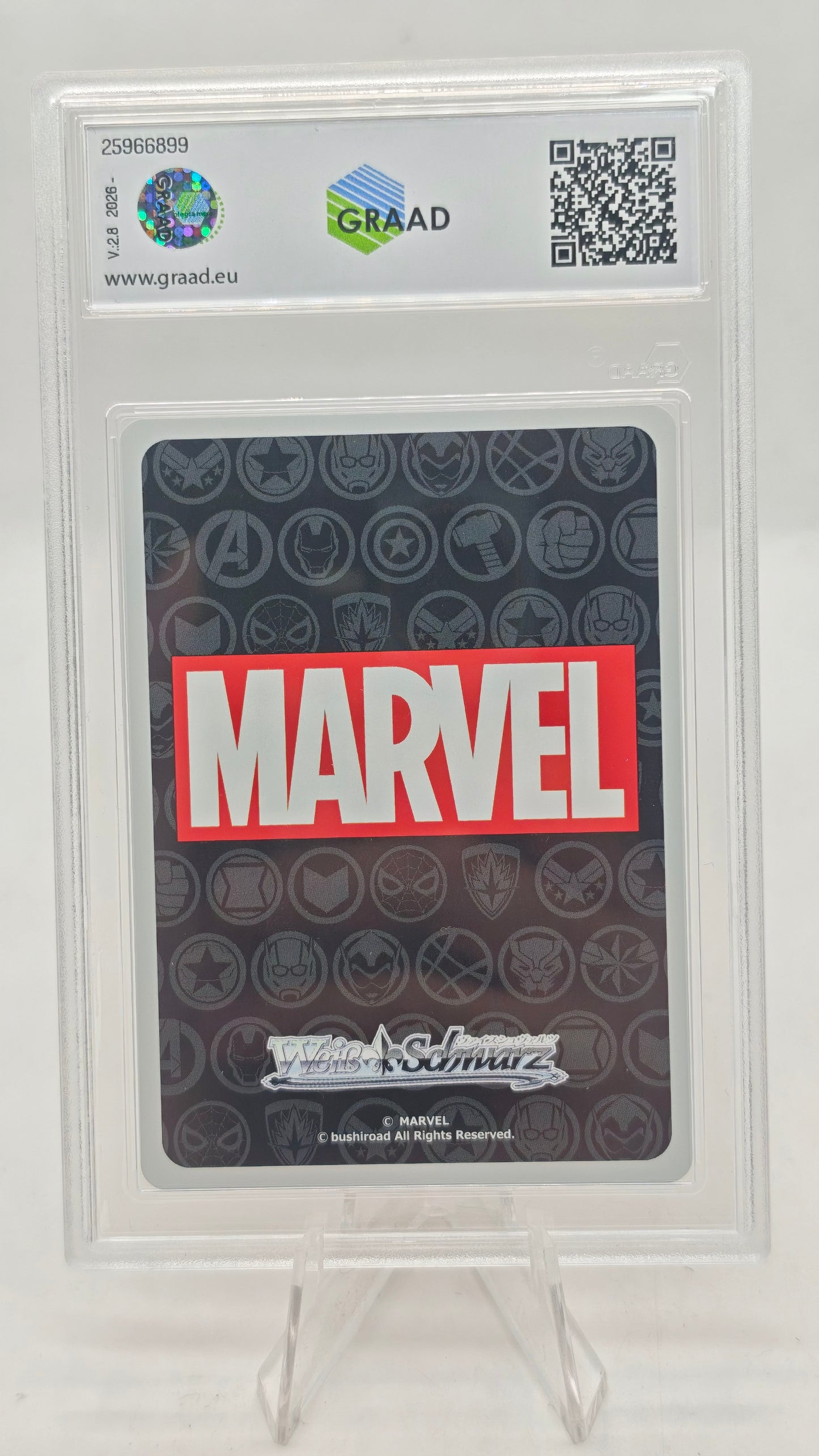 Spider-Man Marvel Weiss Schwarz Graad 10