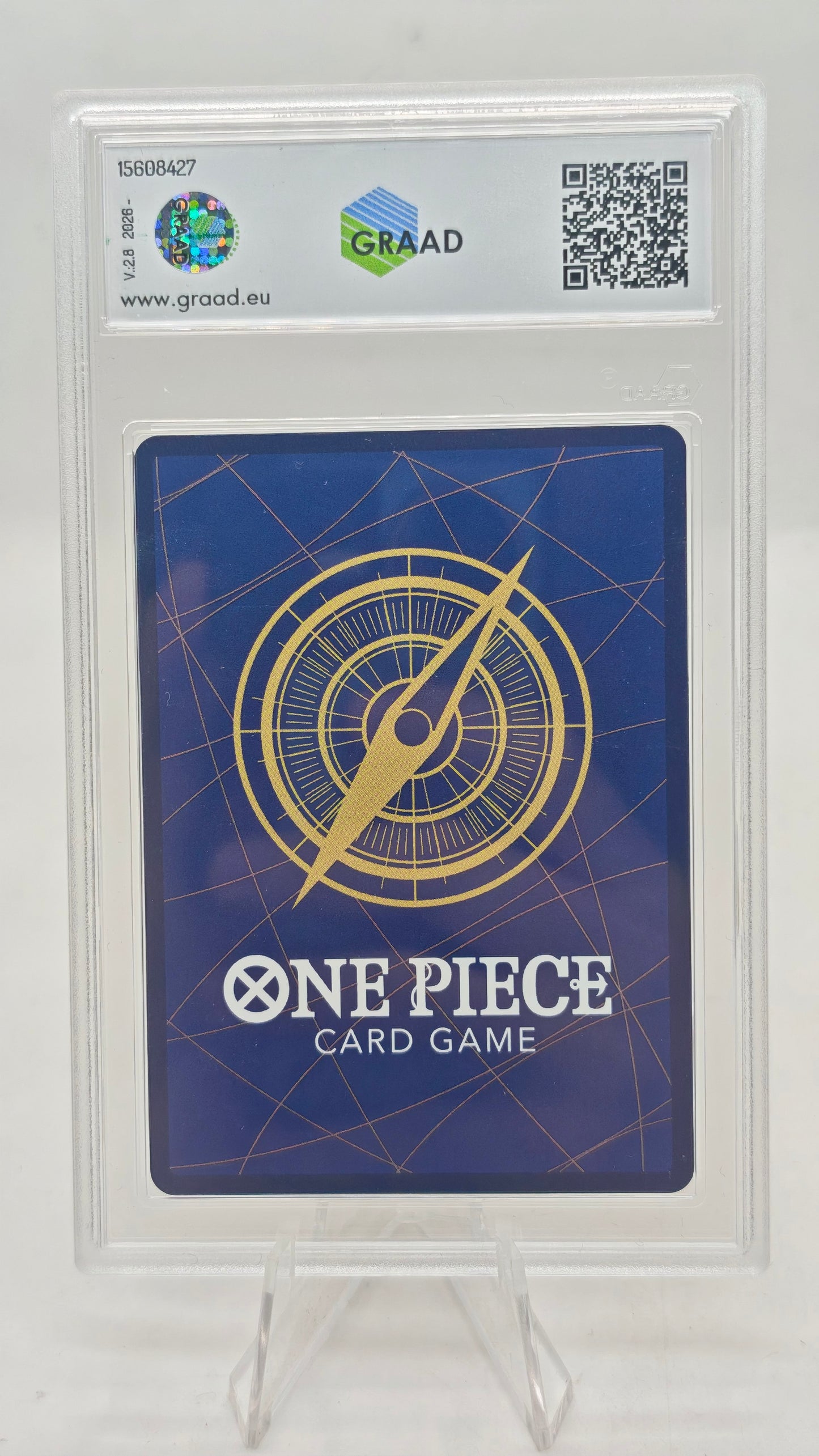 One Piece Card Game Monkey D. Luffy P-041 Promo Graad 10