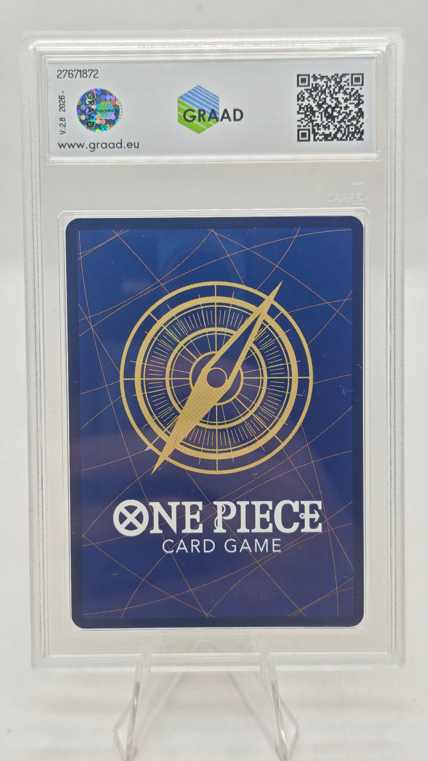 One Piece Card Game Monkey D. Luffy P-041 Promo Graad 10