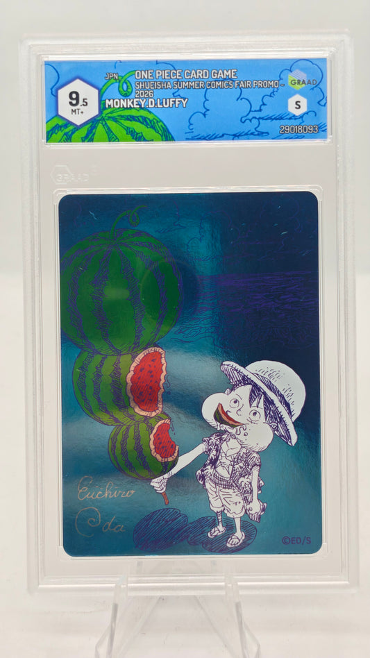 MetaKira Collectible Card NatsuComi 2026 One Piece Eiichiro Oda Signed Graad 9.5