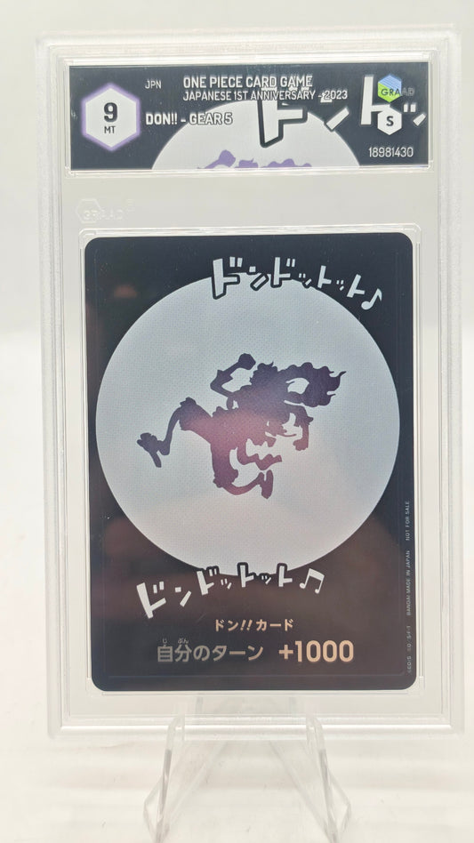One Piece Card Game 1st Anniversary Don!! Gear 5 Graad 9
