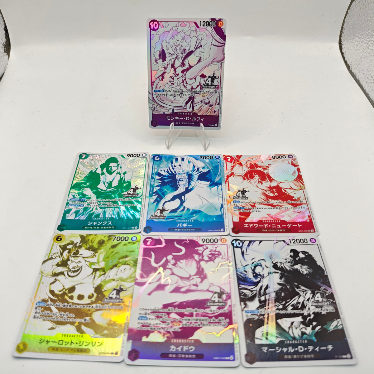 One Piece Card Game 4th Anniversary! Set Completo
