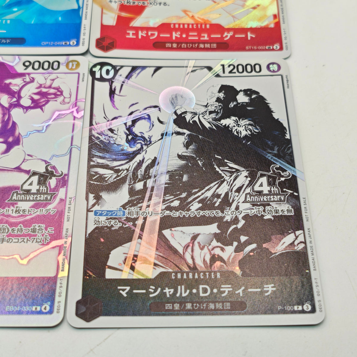 One Piece Card Game 4th Anniversary! Set Completo