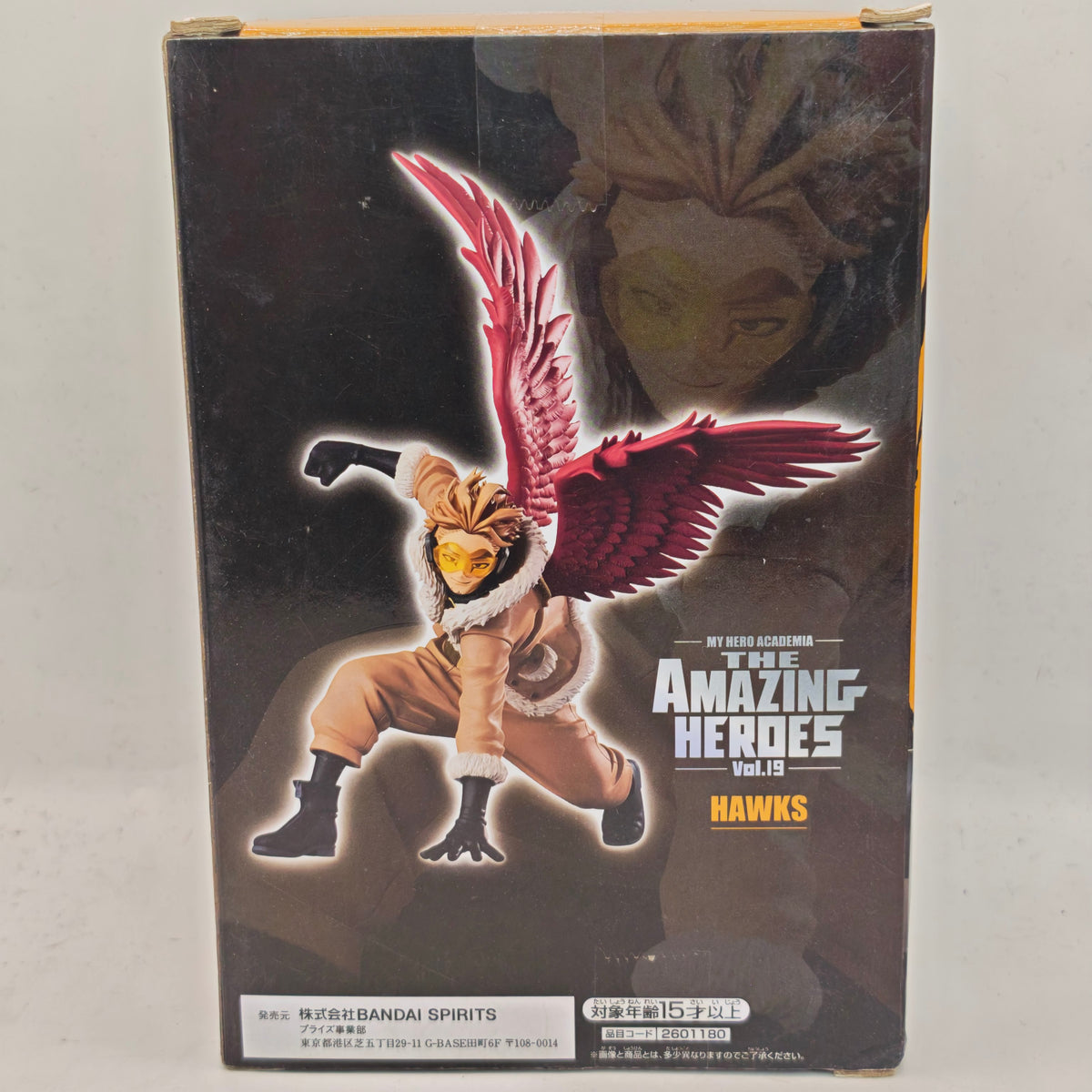 My Hero Academia Hawks The Amazing Heroes Vol.19 Banpresto Figure