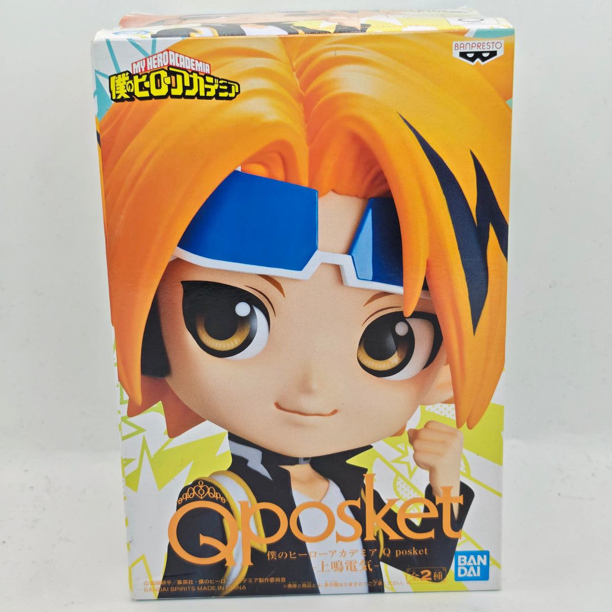 My Hero Academia Q Posket Denki Kaminari Banpresto Figure