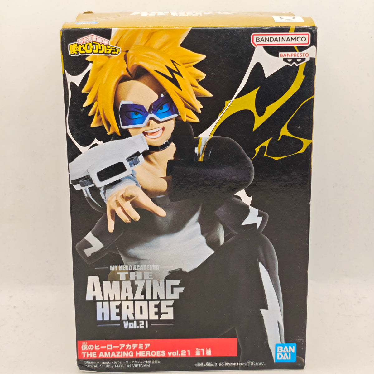 My Hero Academia Denki Kaminari The Amazing Heroes Vol.21 Banpresto Bandai Figure