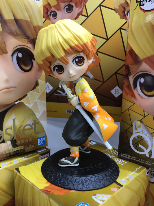 Demon Slayer Q posket Zenitsu Agatsuma Figure
