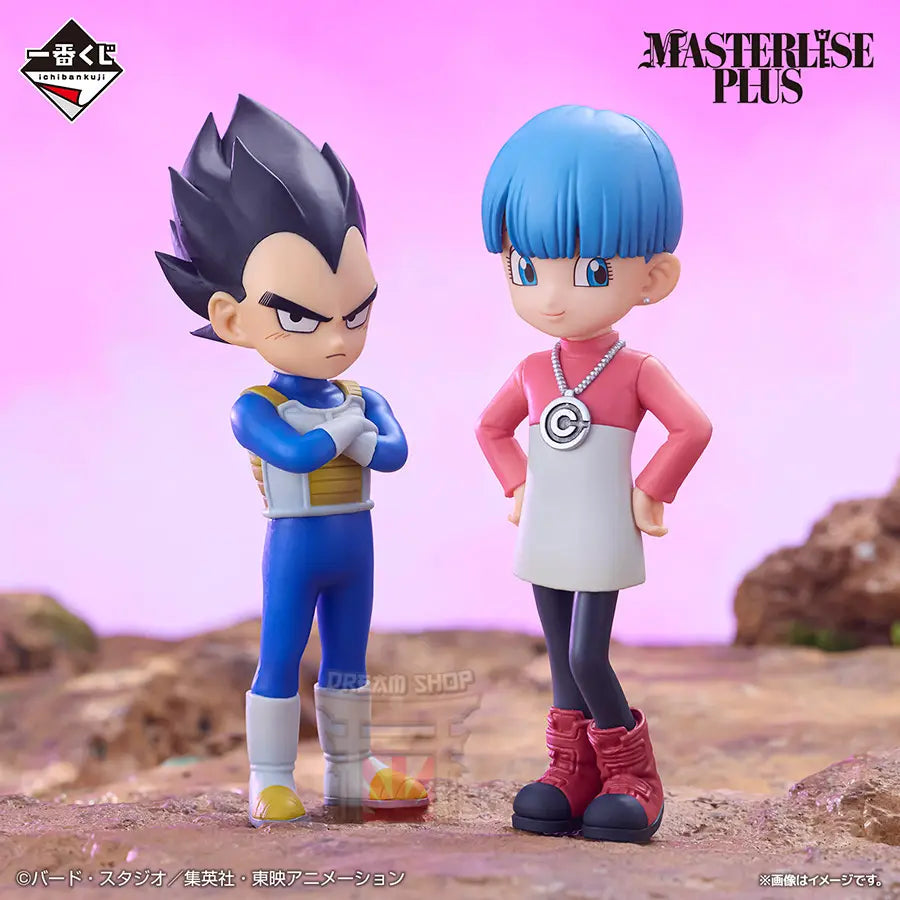 Dragon Ball Daima Ichiban Kuji MASTERLISE PLUS Vegeta & Bulma Figure