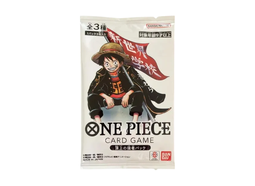 In Arrivo One Piece Card Game Saikyo Jump Top-Tier Pack - 3 promo