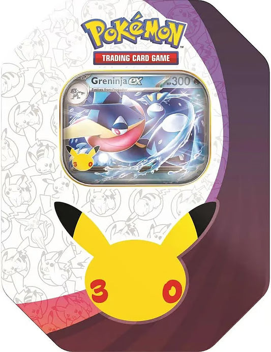 Pokemon 30th - Tin da Collezione 30° Anniversario: Greninja-ex ITA