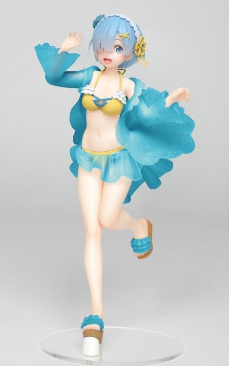 Re:Zero Rem Precious Original Frill Swimsuit Ver. Renewal Figure