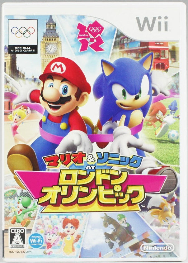 Nintendo Wii Mario & Sonic ai Giochi Olimpici di Londra 2012 Japan